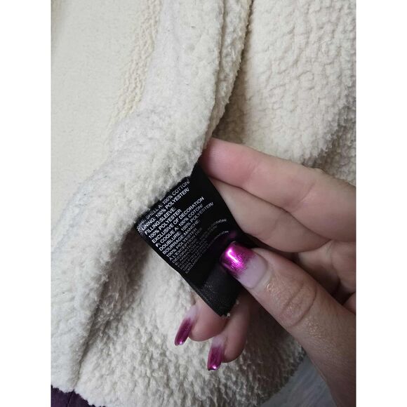 The North Face Sherpa Lined Womens Plaid Campshire Shirt M | Cozy Outdoorsy - Picture 3 of 8